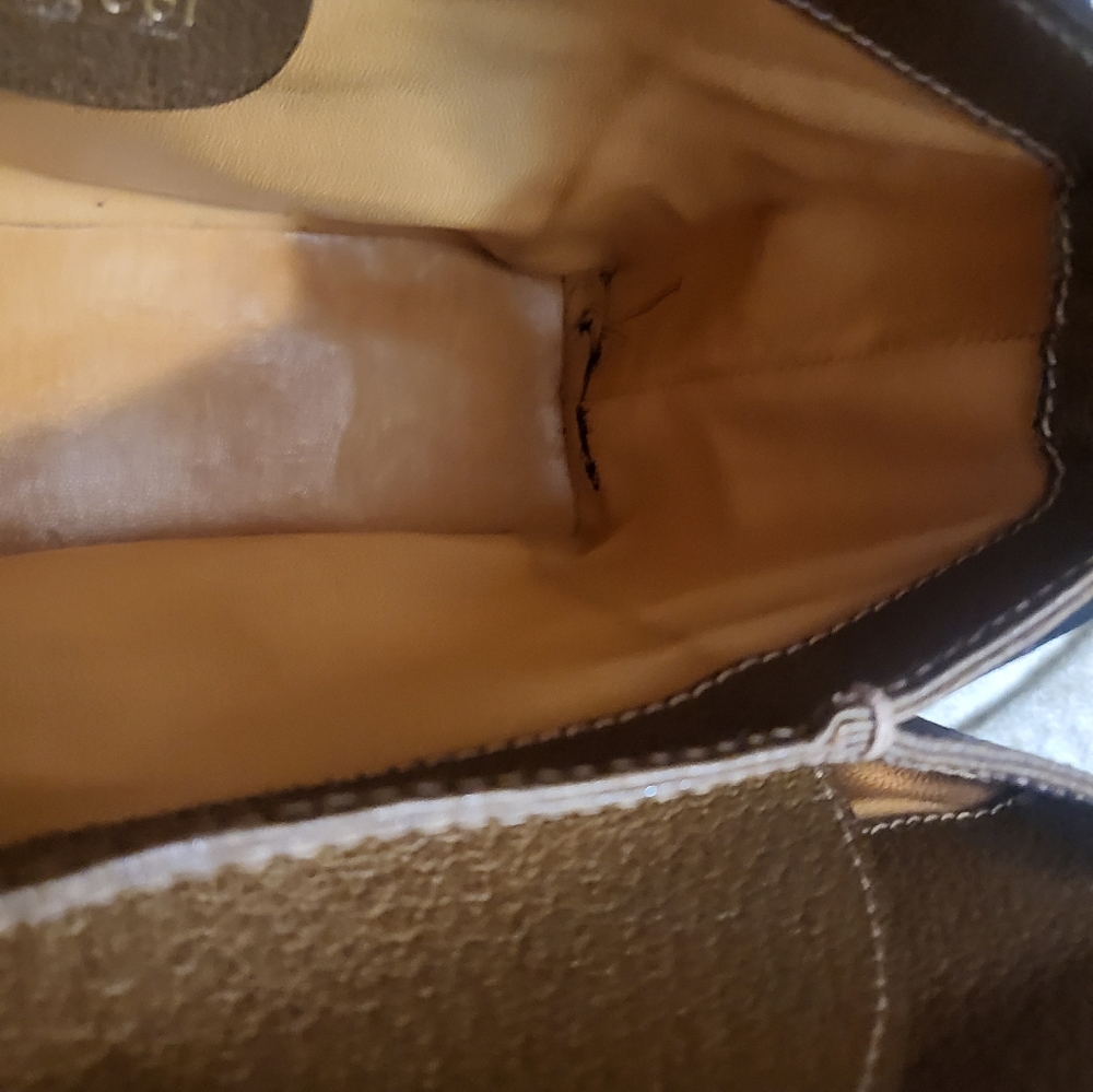 (SOLD)Authentic vintage (1970's ) Gucci bamboo top handle bag - Picture 10 of 16